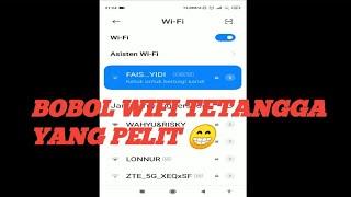 cara bobol wifi tetangga yang pelit 