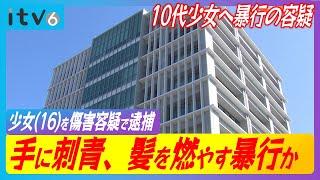 【刺青を入れ、煙草の火を押し付け…】16歳の少女を傷害容疑で逮捕 10代少女へ暴行か