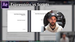 After Effects Expressions vs Scripts