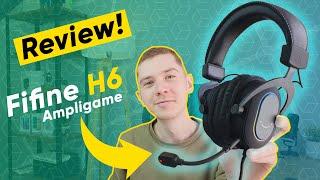 Auriculares gamer BUENOS BONITOS y BARATOS - REVIEW Fifine H6 Ampligame