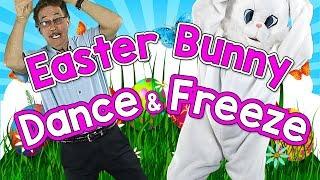 Easter Bunny Dance & Freeze  Springtime Song for Kids  Fun Dance Song for Children  Jack Hartmann