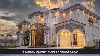 4 Kanal Spanish House by Faisal Associates Wadi-e-Sitara Faisalabad - Pakistan