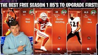 THE BEST FREE SEASON 1 85 OVERALL PLAYERS TO UPGRADE FIRST IN MADDEN 25 ULTIMATE TEAM