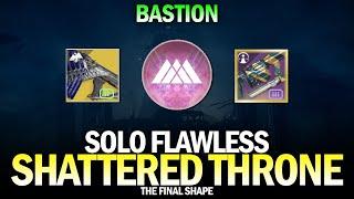 Solo Flawless Shattered Throne Dungeon in The Final Shape w Bastion Destiny 2