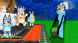 Queen Bingo The Most Secure House vs Ender Bluey In Minecraft