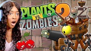 FINAL PIRATE ZOMBIE BOSS IS CRAZY   Plants Vs Zombies 2 8