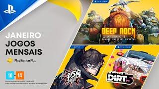 Jogos Mensais – Janeiro  PlayStation Plus