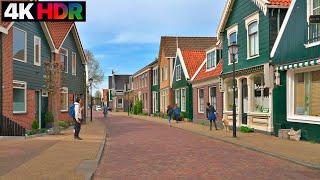 A Pretty Little Village in The Netherlands  Zaanse Schans Walking Tour  Relaxing Walk 4K HDR