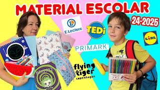 ¿Qué Tienda elijo? MATERIAL ESCOLAR 2024-25?  No creerás lo que encontramos...