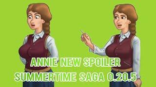 Summertime Saga 0.20.5 Update  Annie New Spoiler  Leaked Photo