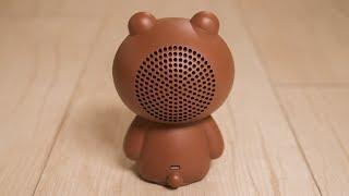 LINE FRIENDS Brown - Back - Bluetooth Speaker - Review