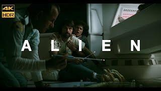 Alien 1979 Scene Movie Clip Upscale 4k UHD HDR - Dolby Vision Sigourney Weaver