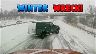 Best Of WINTER Fails  Idiots vs. Snow  Bad Drivers Brake check Instant Karma Car Crash