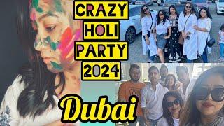 Best Holi Event at Dubai 2024  Craziest People on earth  Atrangi The SquareSports city Dubai