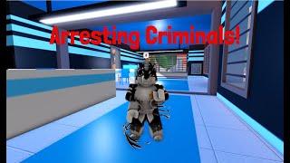 Arresting salty criminals  Roblox Jailbreak