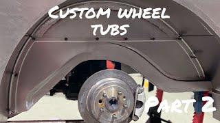 How to make custom wheel tubs part 2