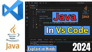 Visual Studio Code setup for java  Run java in Vs Code 2024 #java #vscode