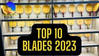 Top 10 table tennis blades in 2023