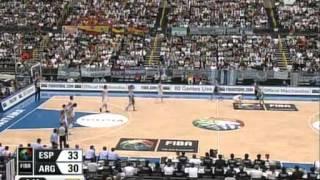 Mundial De Baloncesto Japon 2006 Semifinales =España   Argentina 01 09 06  Spanish