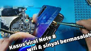 Belajar Service HP Pemula - SOLUSI WIFI DAN SINYAL HILANG DI REDMI NOTE 8