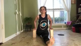 Hanumanasanan Beginner -Advance Monkey PoseSplit legs-Flexibility by Mitra