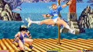 Mugen CvS vs FatalFury  Chun-Li春麗 vs Mai Shiranui不知火舞