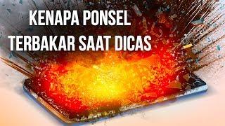 Penyebab Ponsel Terbakar Saat Dicas