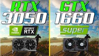 RTX 3050 vs. GTX 1660 Super  Test in 8 Games