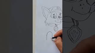 COMO DESENHAR O ROCKY #PATRULHACANINA #ROCKY#PAWPATROL