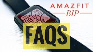 Amazfit BIP FAQ - Top 10 Questions ANSWERED