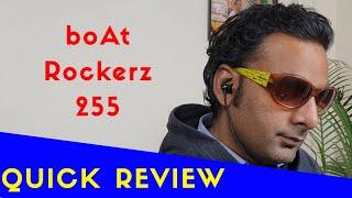 boAt Rockerz 255 Sports Bluetooth Wireless Earphone - Unboxing & Review 