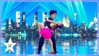 AMAZING Salsa Audition on Spains Got Talent  Kids Got Talent