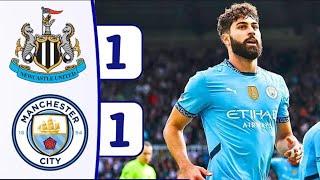 Newcastle vs Manchester City  1-1   Highlights & All Goals 2024