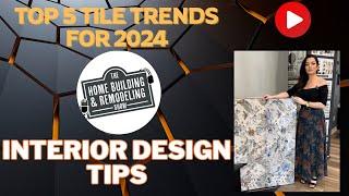 Tops 5 trends in tile design