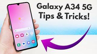 Samsung Galaxy A34 5G - Tips and Tricks Hidden Features