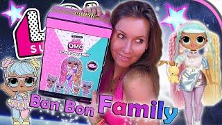 LOL Surprise Bon Bon Family  LOLs und OMG Candylicious in Spielbox zum Mitnehmen  Unboxing deutsch