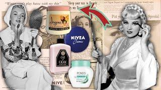 Vintage OLD HOLLYWOOD approved drugstore skincare you can still buy today