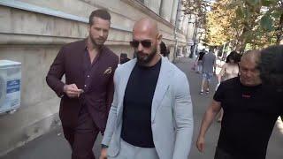 Tate brothers leave Bucharest appeal court after custody challenge