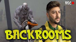 TESTERELİ ADAM PEŞİMİZDE   ESCAPE THE BACKROOMS WHAN KANAL YOWAYİMO DERİN GÜNEŞ