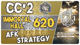 CC#2 - Immortal Hall 620 Points  AFK Easy Strategy  Underdawn 【Arknights】