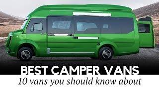 Top 10 New Campervans and Recreational Vehicles for the Most Comfortable of Vacations