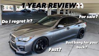 1 YEAR REVIEW OF MY INFINITI Q50s  BEST DAILY DRIVER FOR THE $