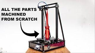 I MACHINED A 3D PRINTER FROM SCRATCH NO 3D printed plastic parts