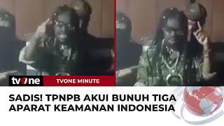 Bunuh dan Lukai Aparat Keamanan Indonesia TPNPB Teriak “Papua Merdeka”  tvOne Minute