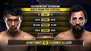 Jo Nattawut vs. Chingiz Allazov  ONE Championship Full Fight