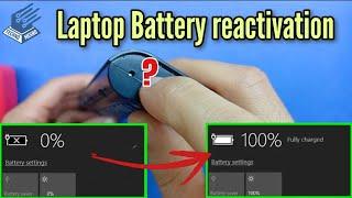 اصلاح بطارية لاب توب HP  HP Laptop battery repair