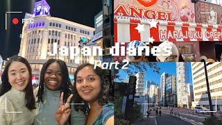 JAPAN VLOG  Harajuku shopping Beef restaurant Ginza art gallery