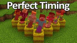 TOP 850 PERFECT TIMING MOMENTS IN MINECRAFT When the Timing is PERFECT...