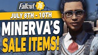 Fallout 76 Minerva Sale Location  July 8th - 10th