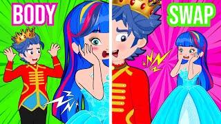 My Little Pony 2024 Animation  EQUESTRIA GIRLS Life Story Poor Princess But SWAP BODY with Prince